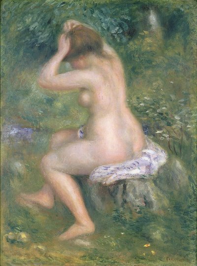 Ein Badender von Pierre Auguste Renoir