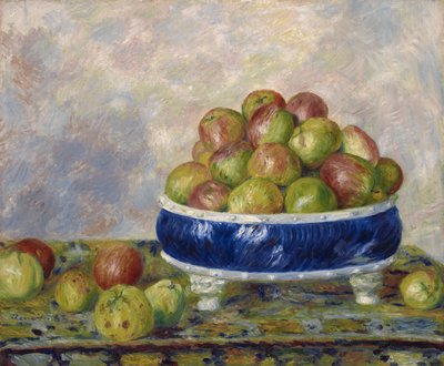 Äpfel in einer Schale, 1883 von Pierre Auguste Renoir