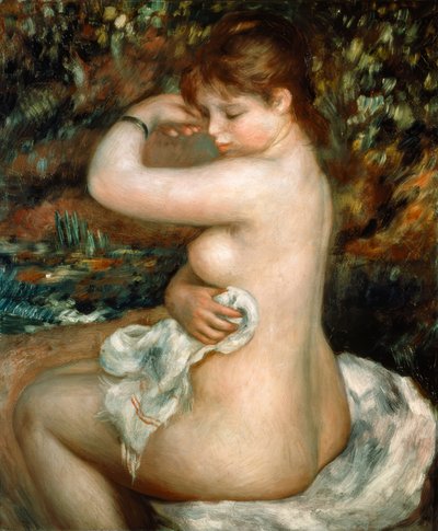 Nach dem Bad von Pierre Auguste Renoir