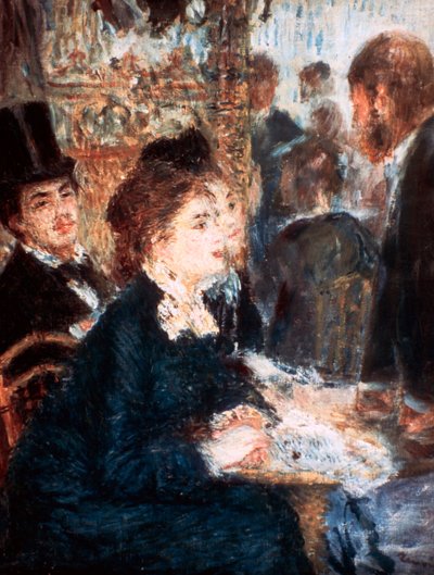 Im Café, um 1877 von Pierre Auguste Renoir