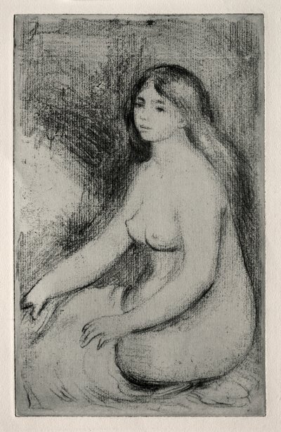 Sitzende Badende, ca. 1905 von Pierre Auguste Renoir