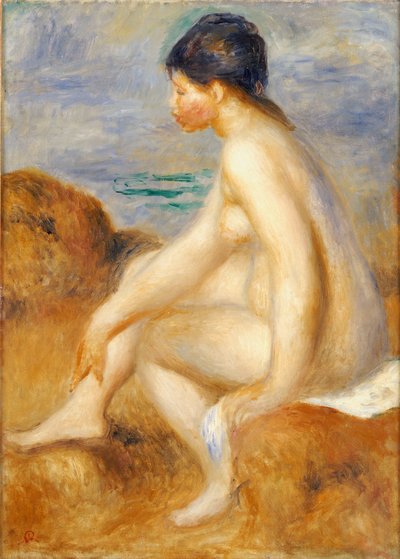 Badende, ca. 1892-93 von Pierre Auguste Renoir