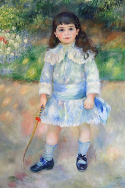 Kind mit Peitsche, 1885 von Pierre Auguste Renoir