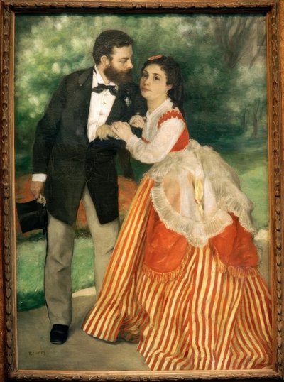 Das Ehepaar Sisley von Pierre Auguste Renoir