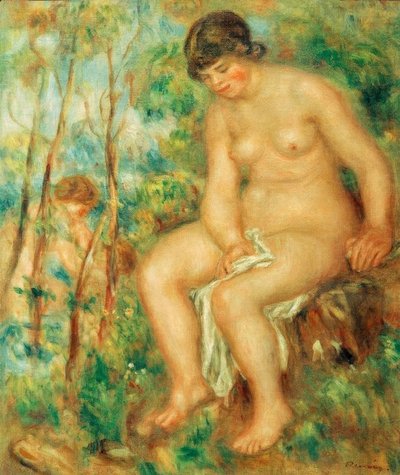 Die Badende von Pierre Auguste Renoir