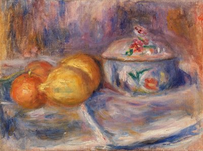 Obst und Bonbonniere von Pierre Auguste Renoir