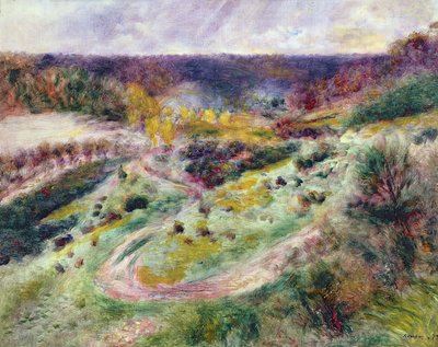 Landschaft bei Wargemont von Pierre Auguste Renoir