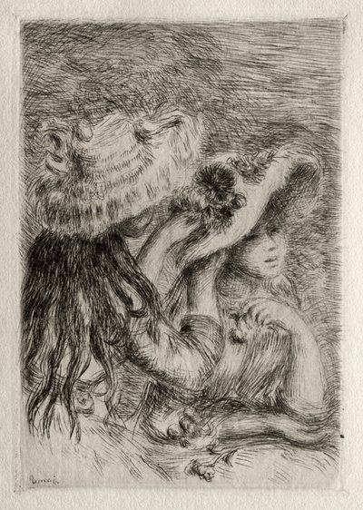 Le Chapeau épinglé, 1894 von Pierre Auguste Renoir