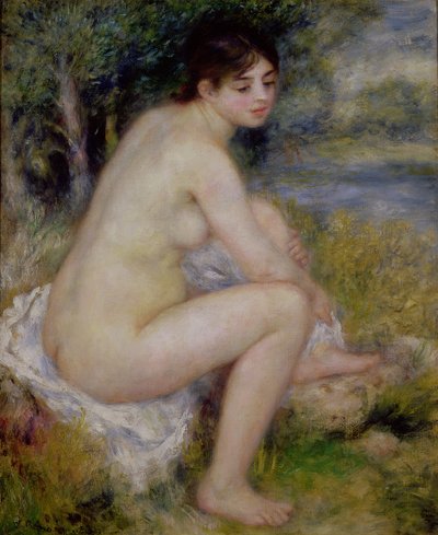 Akt in einer Landschaft von Pierre Auguste Renoir