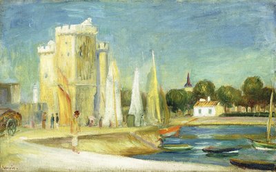 Hafen von La Rochelle von Pierre Auguste Renoir