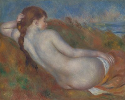 Liegender Akt, 1883 von Pierre Auguste Renoir