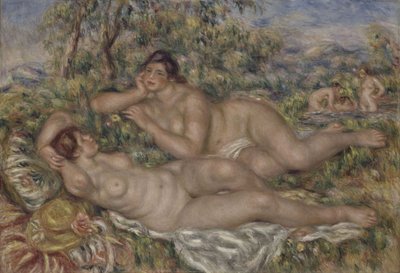 Die Badenden, 1918-1919 von Pierre Auguste Renoir