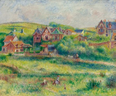 Das Haus von Blanche Pierson, Pourville von Pierre Auguste Renoir