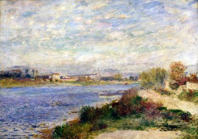 Die Seine bei Argenteuil, ca. 1883 von Pierre Auguste Renoir