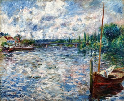 Die Seine bei Chatou von Pierre Auguste Renoir