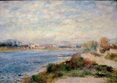 Die Seine in Argenteuil von Pierre Auguste Renoir