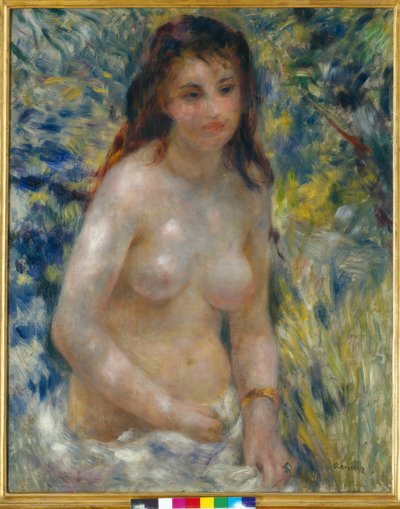 Torse de femme au soleil von Pierre Auguste Renoir