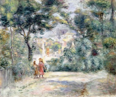 Ansicht von Sacre-Coeur, 1905 von Pierre Auguste Renoir