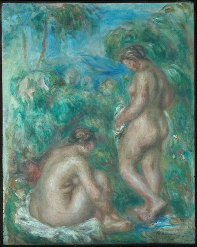 Badende Frau von Pierre Auguste Renoir