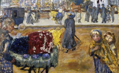 Abend in Paris von Pierre Bonnard