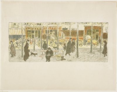 Boulevard von Pierre Bonnard