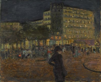 Der Place Pigalle bei Nacht von Pierre Bonnard