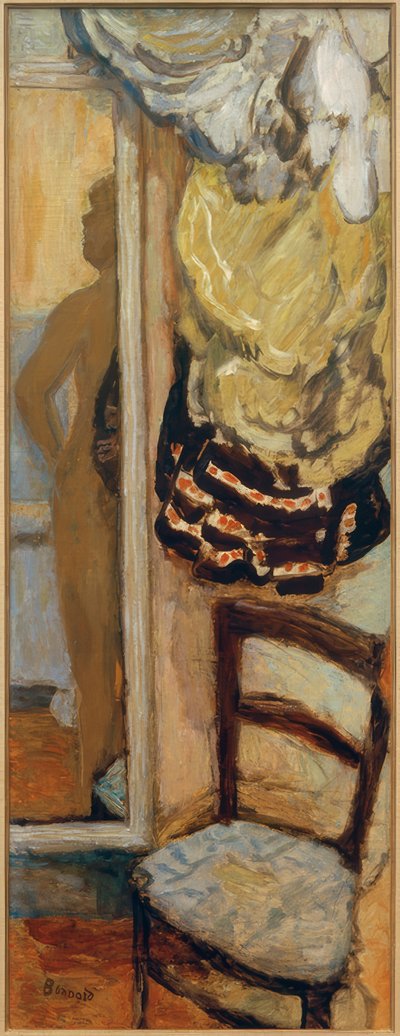 Frauenakt im Spiegel von Pierre Bonnard