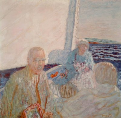 Im Segelboot von Pierre Bonnard