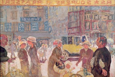 La Place Clichy, 1912 von Pierre Bonnard