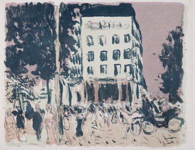 Der Boulevard von Pierre Bonnard