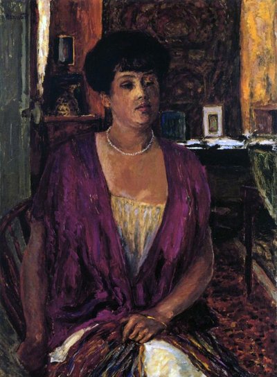 Madame Claude Anet, 1910 von Pierre Bonnard