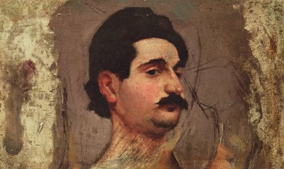 Mann mit Schnurrbart, ca. 1887-88 von Pierre Bonnard