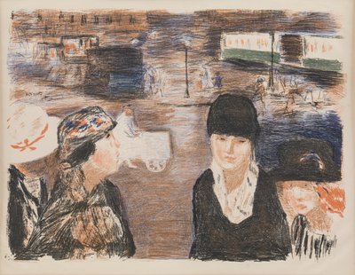 Place Clichy von Pierre Bonnard