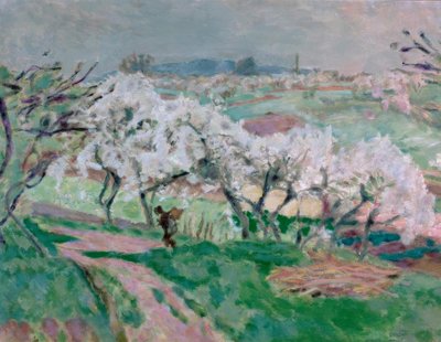 Frühling in der Normandie von Pierre Bonnard