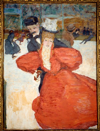 Schlittschuhläufer von Pierre Bonnard