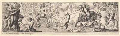 Bacchanal, 1600-1642 von Pierre Brebiette