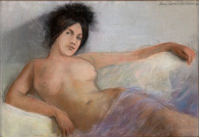 Liegendes Modell von Pierre Carrier Belleuse