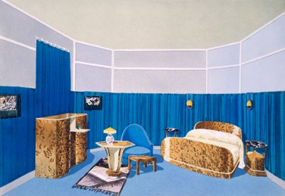Schlafzimmer von Pierre Chareau
