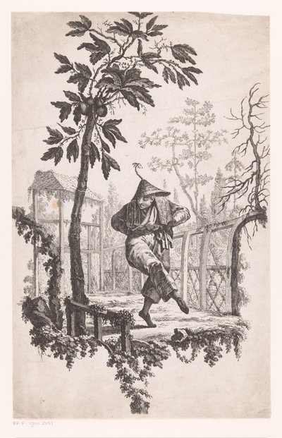 Tanzender Mann von Pierre Charles Canot