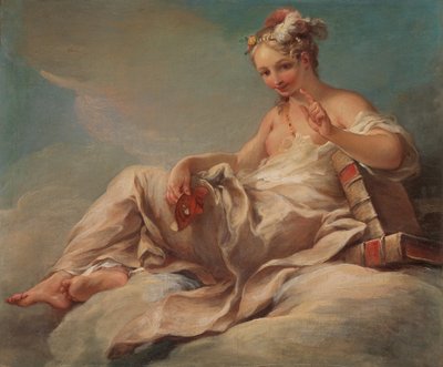 Komödie, ca. 1736 von Pierre Charles Tremolieres