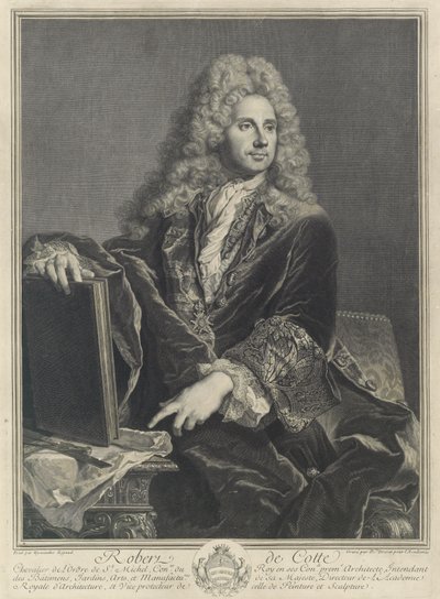 Robert de Cotte von Pierre Drevet