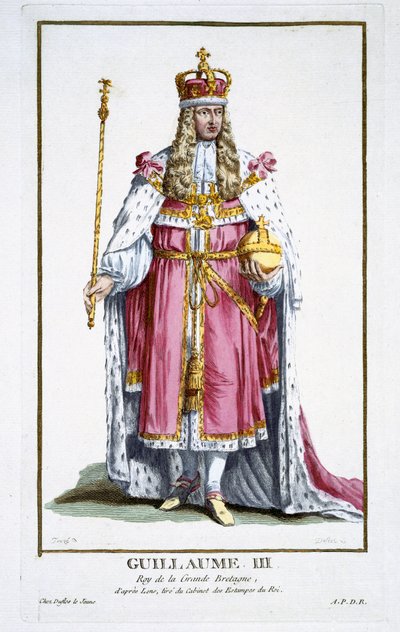 Wilhelm III. (1650-1702) von Oranien, 1780 von Pierre Duflos