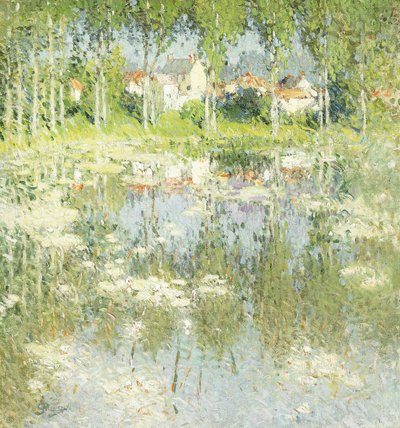 Sommerlandschaft von Pierre Eugene Montezin