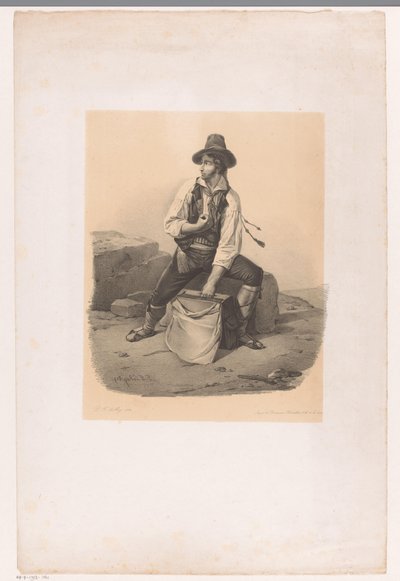 Stehlender Bettler von Pierre François le Roy