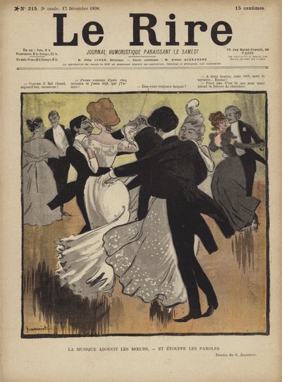 Illustration für Le Rire von Pierre Georges Jeanniot