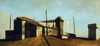 Römische Dächer in der Sonne von Pierre Henri de Valenciennes