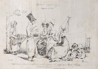 Mythologische Galerie: Urteil des Paris von Pierre Langlumé