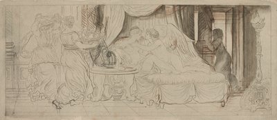 Amor und Psyche von Pierre Lelu