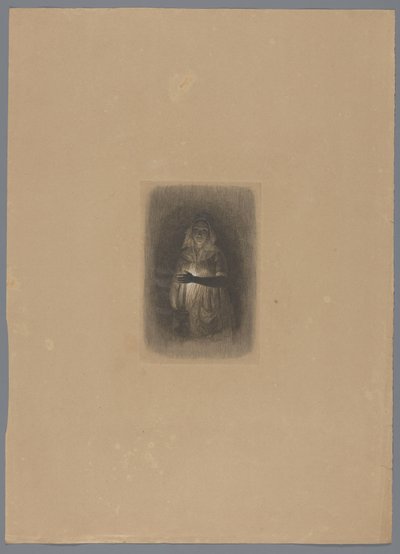 Entwurzelter Baumstamm an der Küste von Pierre Louis Dubourcq