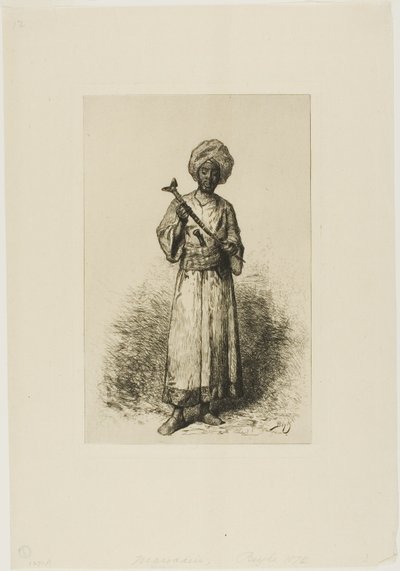 Marokkanischer Mann von Pierre Marie Beyle